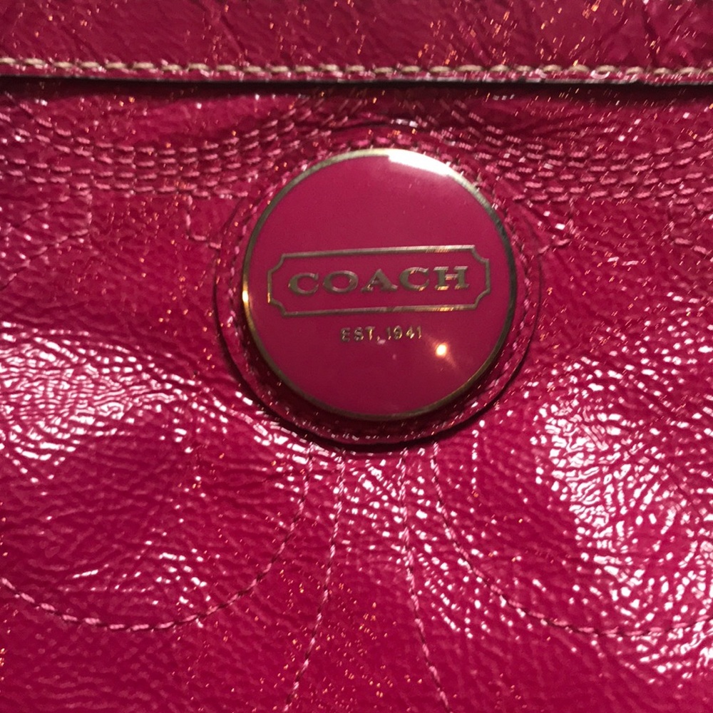 Pink Coach bag - Picture 4 of 8